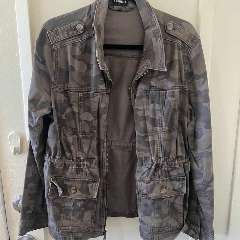 Express Camo Utility Jacket